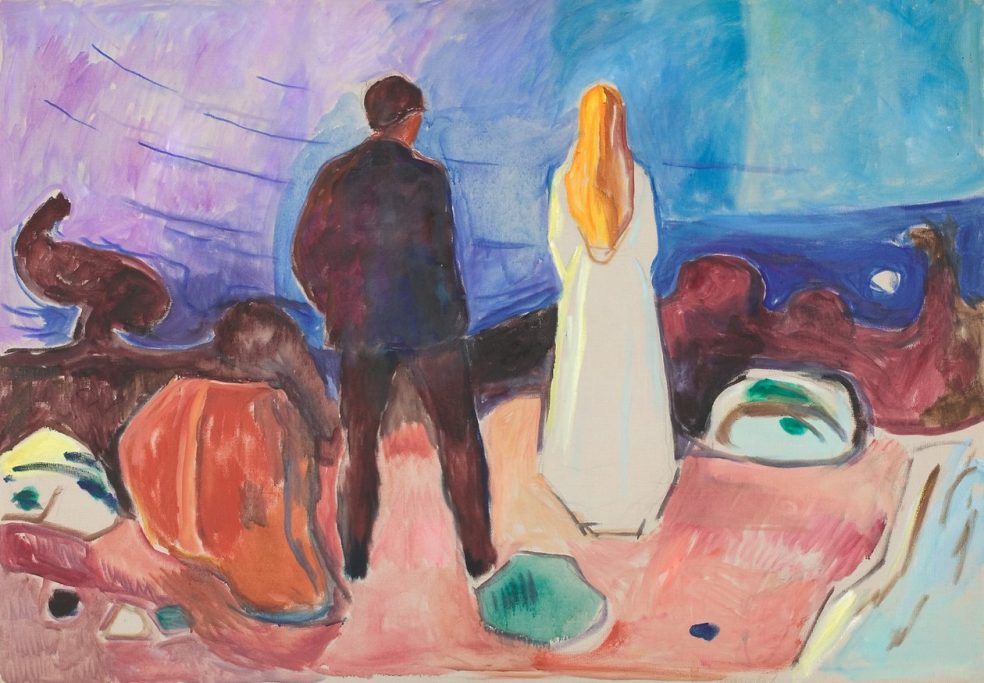 Edvard Munch (1863-1944) Zwei Menschen. Die Einsamen