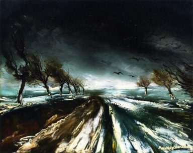 Maurice de Vlaminck (1876-1958), Neige en Beauce 