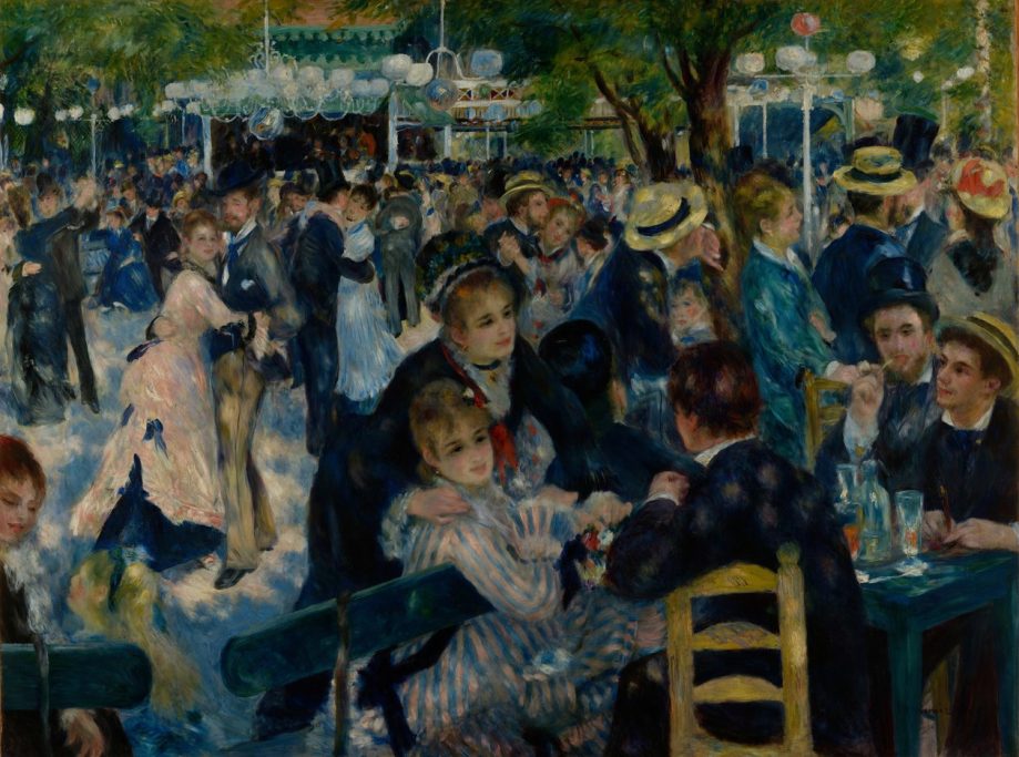 Pierre Auguste Renoir (1841-1919) Dance at Le Moulin de la Galette, 1876