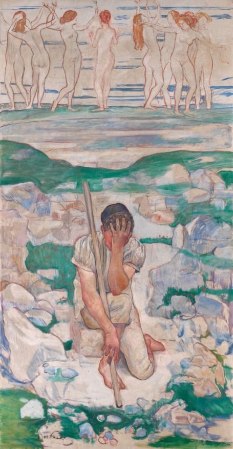 Ferdinand Hodler (1853–1918) Der Traum des Hirten, 1896