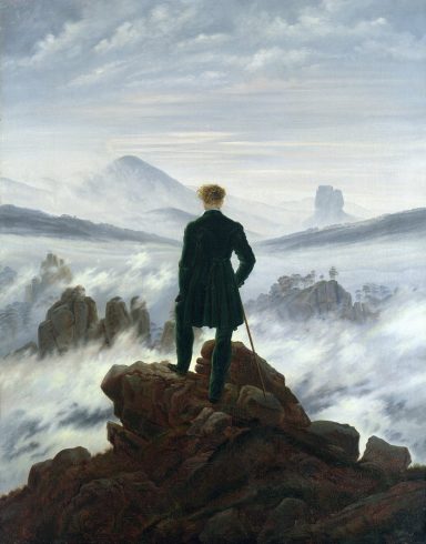 Caspar David Friedrich (1774-1840) Der Wanderer über dem Nebelmeer, 1818