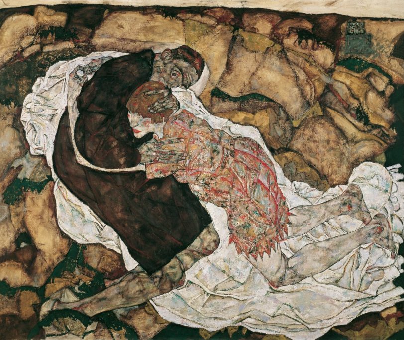 Egon Schiele (1890-1918) Der Tod und das Mädchen, 1915