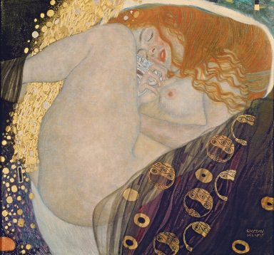 Gustav Klimt (1862-1918) Danaë, 1907